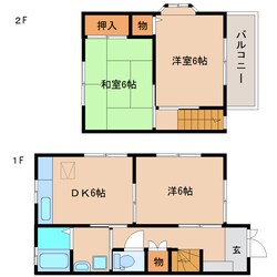 入江岡駅 徒歩13分 1-2階の物件間取画像